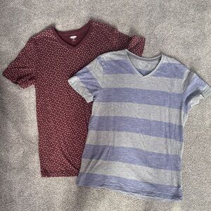 Old Navy Soft Washed Short Sleeved V Neck Tees